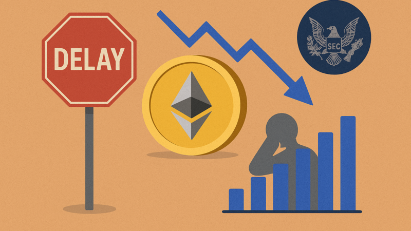 SEC’s Delay On Ethereum ETF Decision Sparks Investor Reactions: What It Means For The Crypto Market In 2025?