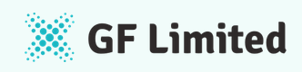 Official GF Limited logo – modern and minimal branding reflecting the company’s professional identity.