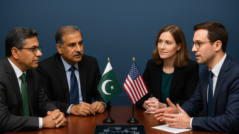Pakistan Explores Blockchain Collaboration With U.S. Officials