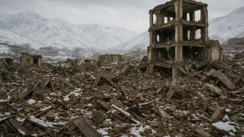 Afghanistan Earthquake Brings Widespread Destruction And Humanitarian Crisis