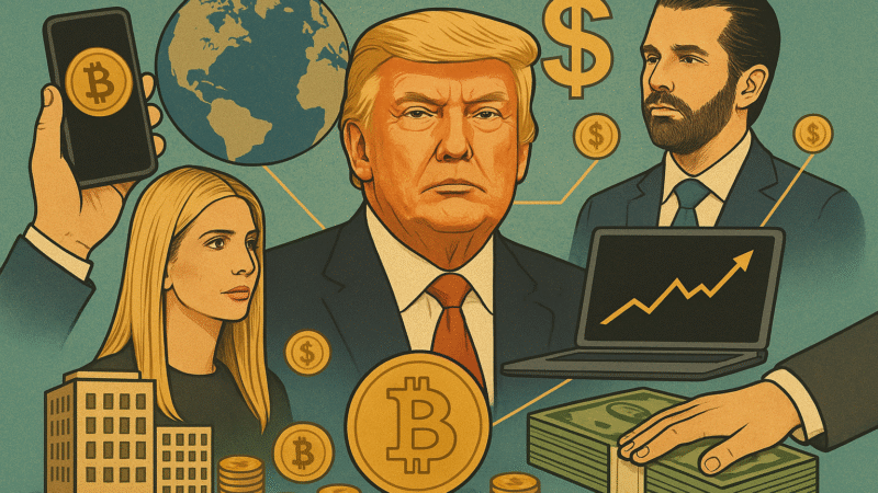 Inside The Trump Family’s Global Crypto Cash Machine